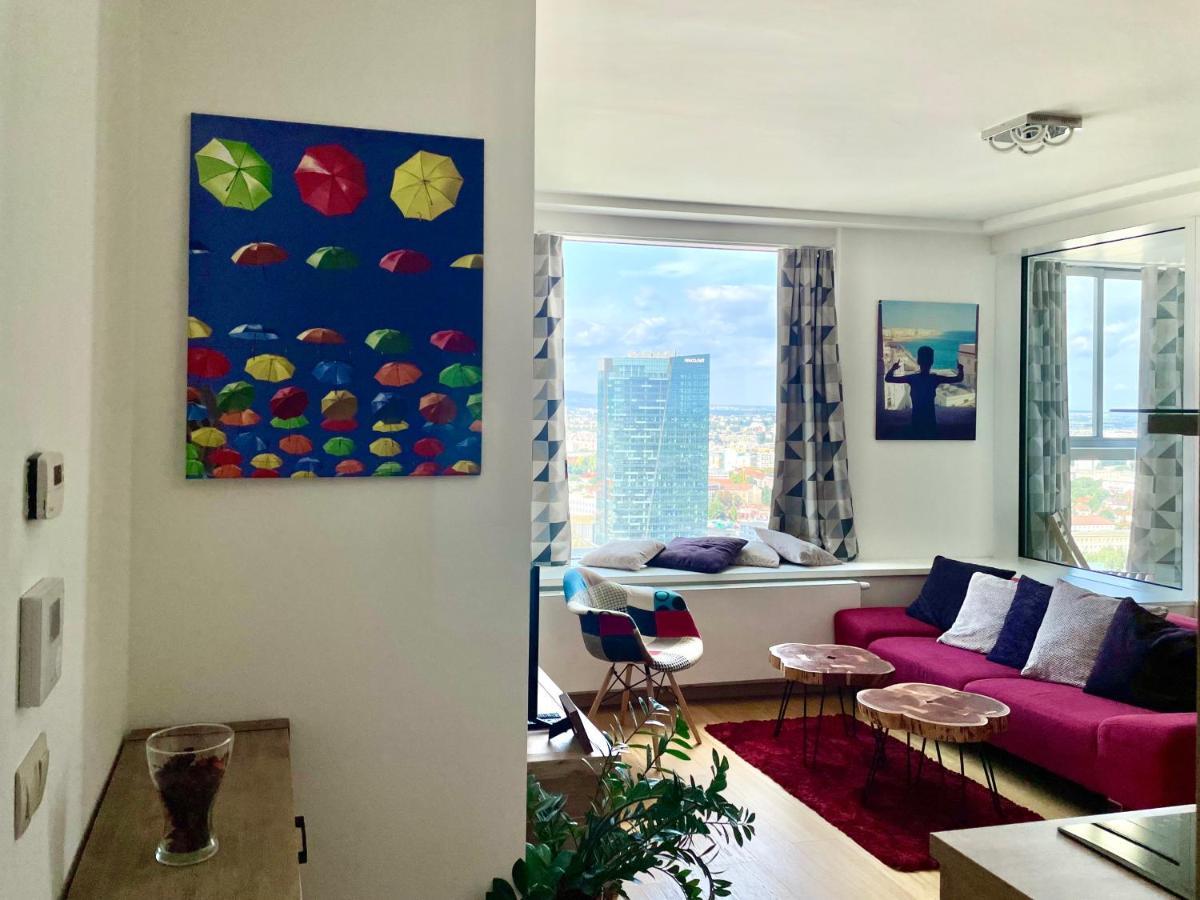 Ferienwohnung Downtown View Pressburg Exterior foto